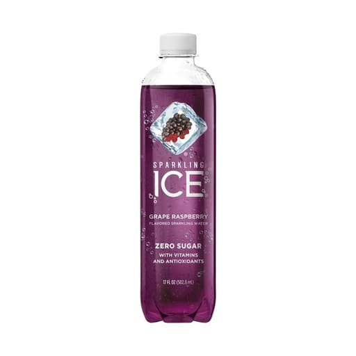 Sparkling Ice Grape Raspberry Sparkling Water 502.8ml