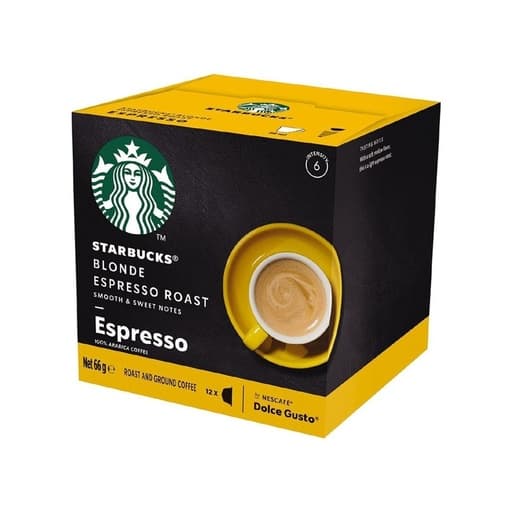 Starbucks Dolce Gusto Espresso Blonde Roast 66g