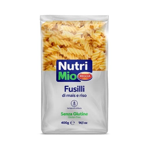 REGGIA Nutri Mio Gluten Free Fusilli Pasta, 400g