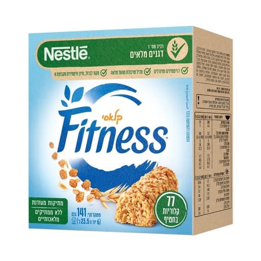 Fitness classic cereal snack 141g