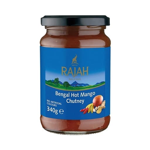 Rajah Bengal Hot Mango Chutney 340g