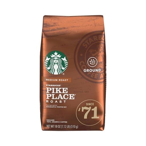 Starbucks Pike Place Roast Ground Coffee 1.13g