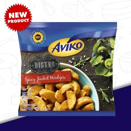 Aviko Spicy Jacket Wedges 600g