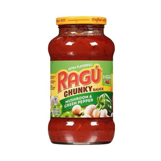 Ragu Mushroom & Green Pepper Sauce 680g