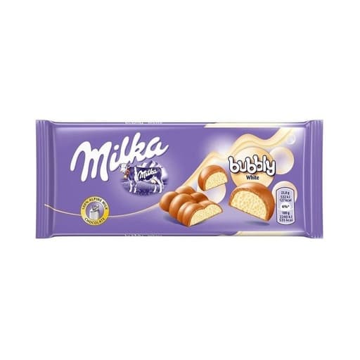 Milka Bubbly White 100g