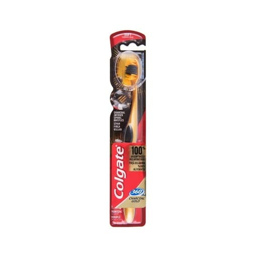 Colgate 360 Degrees Charcoal Gold Toothbrush