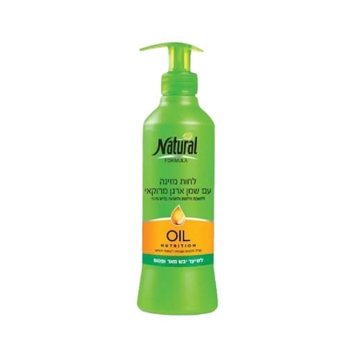 Natural Formula Oil Nutrition Morrocan Argan Moisturizer for Very Dry Hair 400ml
