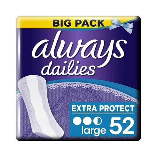Always Dailies Extra Protect Large X52