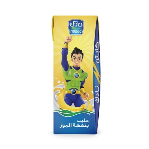 Nadec Banana Milk 185ml