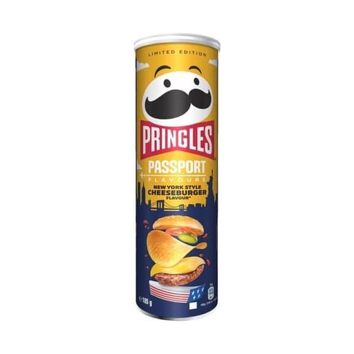 Pringles Passport Cheeseburger 165g