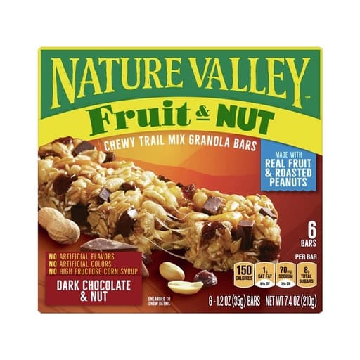 Nature Valley Granola, Fruit & Nut, Dark Chocolate 210g
