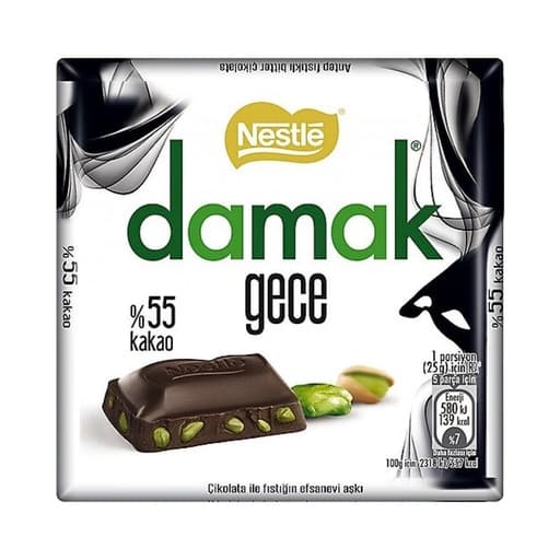 Nestle Damak Dark Chocolate 60g