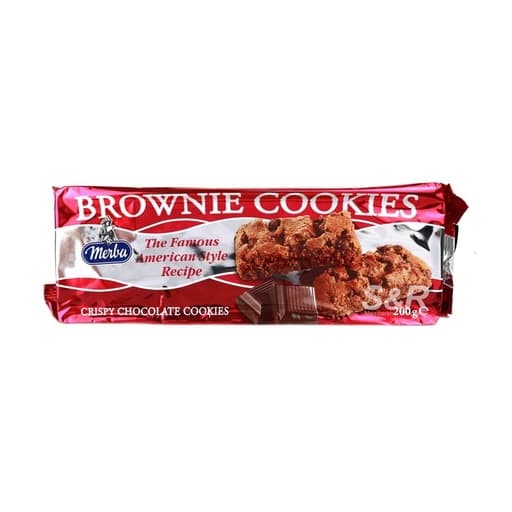 MERBA BROWNIE COOKIES 200G