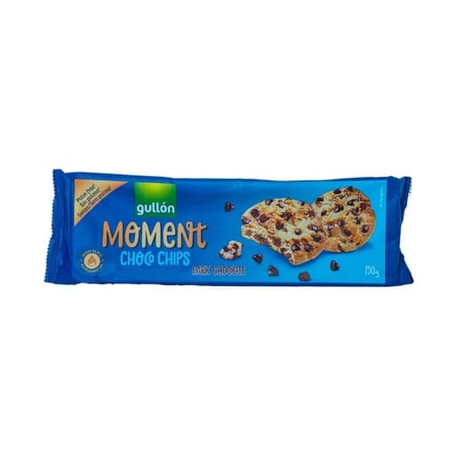 Gullon Moment Darrk Choco Chips Cookies 150g