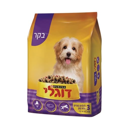 Purina Dougley Beef Food For Puppies 3kg