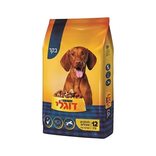 Purina Dougley Food Beef For Adults 3kg