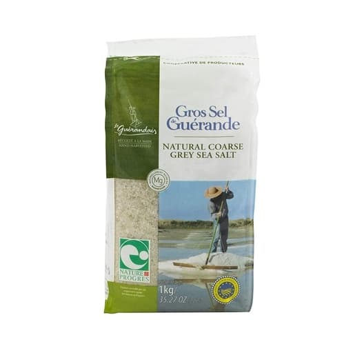 GROS SEL NATURAL COARSE SEA SALT 1KG