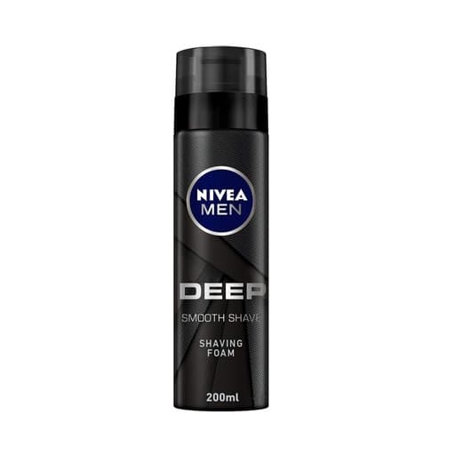 رغوة الحلاقة نيفيا لحلاقة عميقة وبشرة ناعمة للرجال 200ml