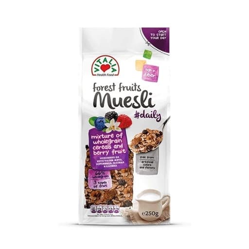 250g خليط الحبوب الكاملة والتوت