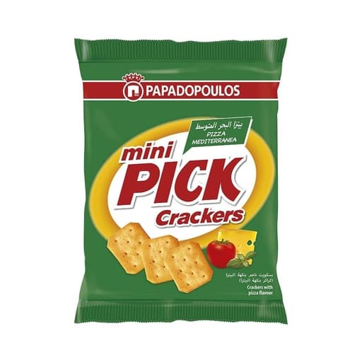 Mini Pick Crackers With Pizza 45g