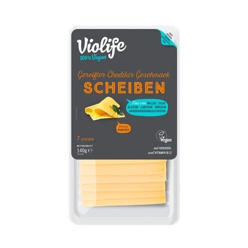 Violife Cheddar Slices Vegan 140g