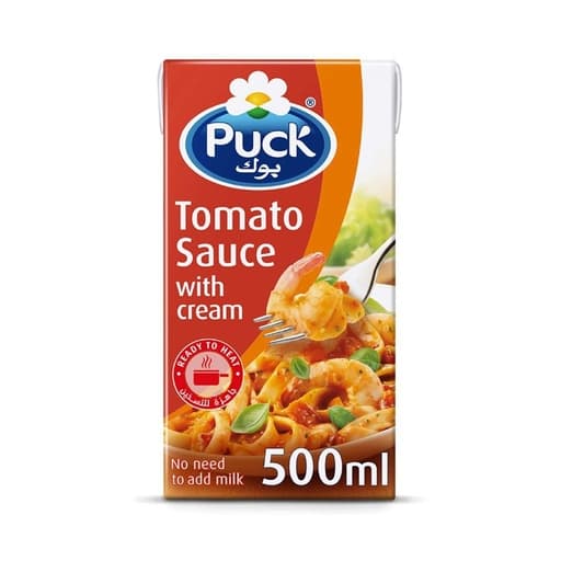 PUCK TOMATO SAUCE WITH CREAM 500 ML