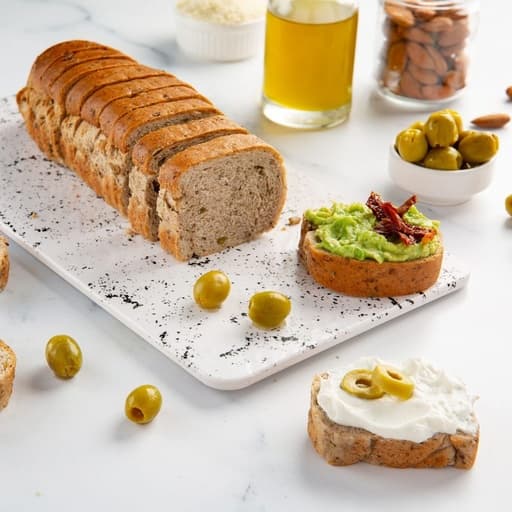 Tamarai Keto زيتون خبز 1PCS