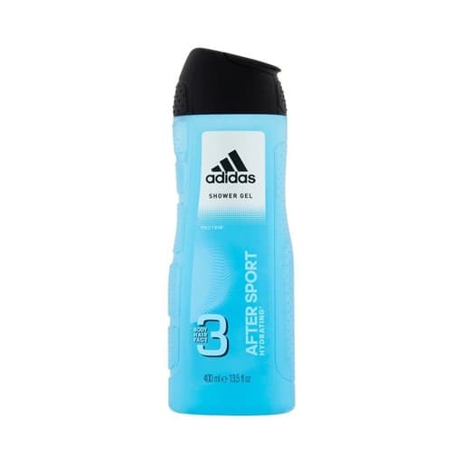 ADIDAS AFTER SPORT SHOWER GEL Body Hair Face 400ML