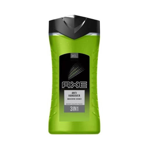 AXE ANTI HANGOVER BODY HAIR FACE SHOWER GEL 400ML