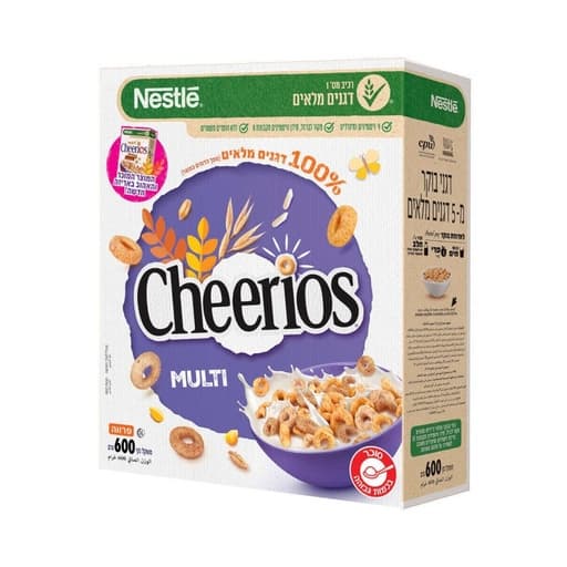 NESTLE CHEERIOS MULTI CEREAL 600G