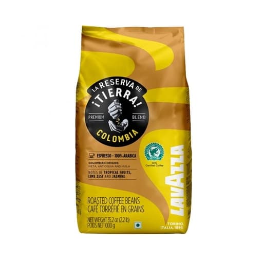 Lavazza Tierra Colombia Coffee Beans 1KG