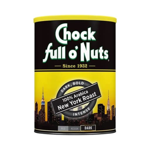 Chock Full O’Nuts 100% Arabica New York Roast DARK297g