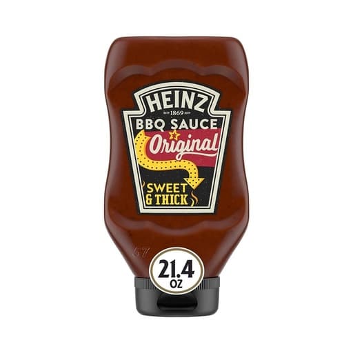 HEINZ BBQ SAUCE ORIGINAL SWEETS & THICK 606g