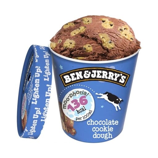 BEN & JERRY’S CHOCOLATE COOKIE DOUGH 113Callorie 309g