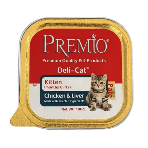 Premio Adult Cat Food With Chicken & Liver 100g