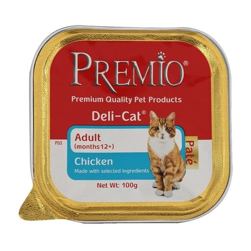 Premio Adult Cat Food With Chicken 100g