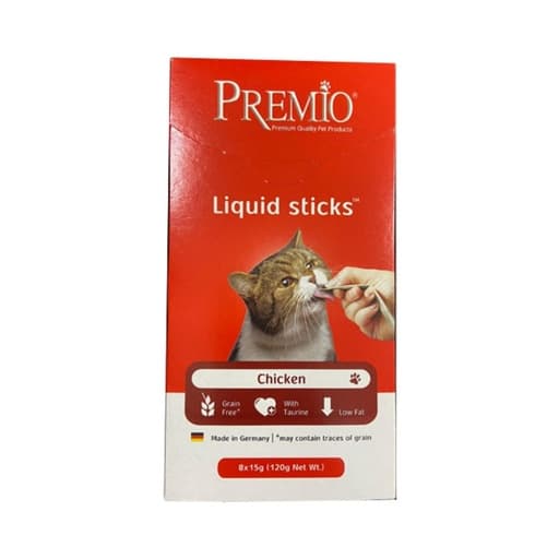Premio Liquid Sticks With Chicken 120g