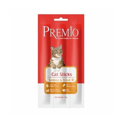 Premio Cat Sticks With Salmon & Trout 15g