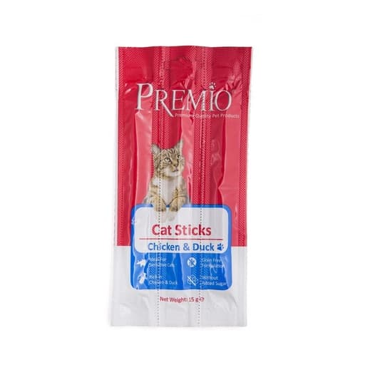 Premio Cat Sticks With Chicken & Duck 15g