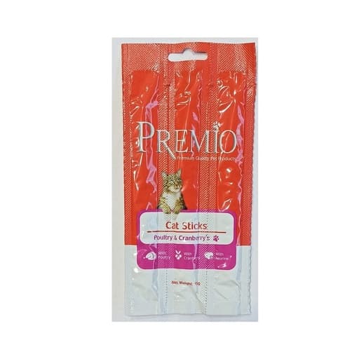Premio Cat Sticks Poultry & Cranberry’s 15g