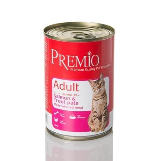 Premio Cat Food Salmon & Trout Pate 425g