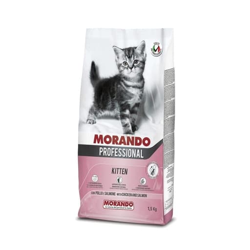 Morando Kitten Food With Chicken & Salamon 1.5kg