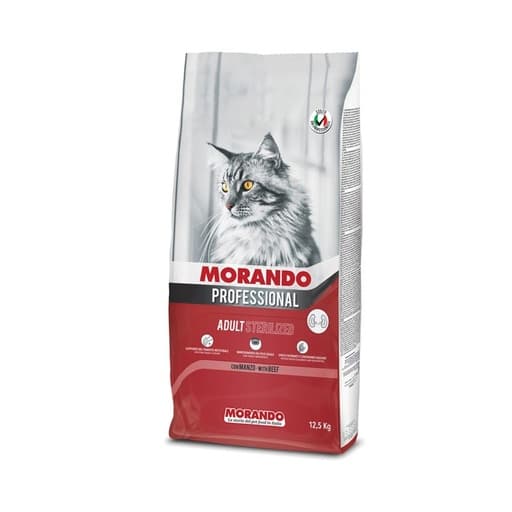 Morando Adult Cat food ConManzo with Beef 1.5kg