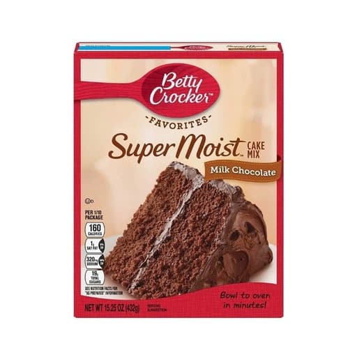 SUPER MOIST CAKE MIX MILK CHOCOLATE