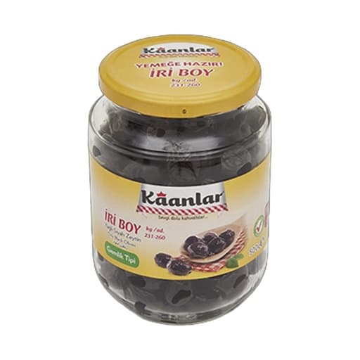 Kaanlar Oil Black Olives 500g