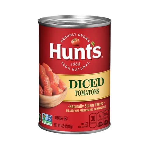 HUNTS TOMATO DICED 411G