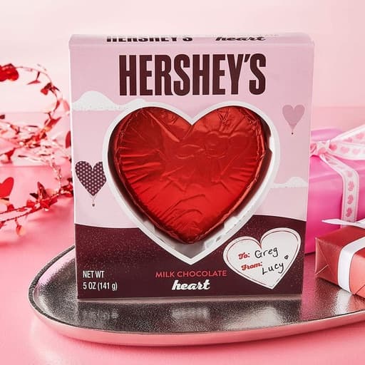 Hershey’s Solid Milk Chocolate Valentine Heart 141g