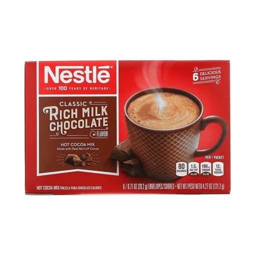 Nestle Hot Milk Chocolate 6pcs