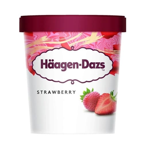 Haagen Dazs Strawberry Ice Cream 473ml