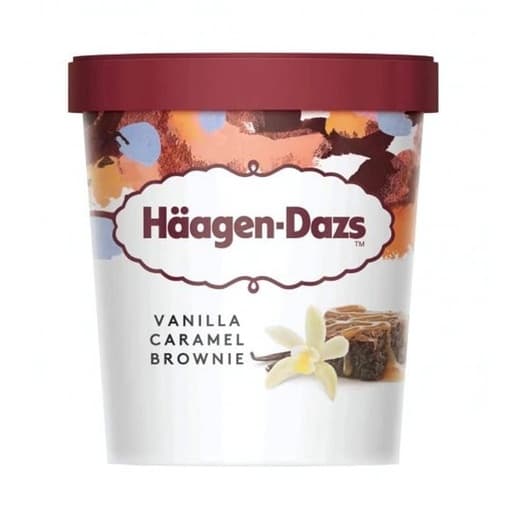 Haagen Dazs Vanilla Caramel Brownie Ice Cream 473ml